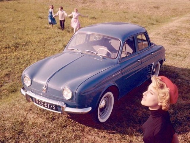 1956: Renault Dauphine -  - Kaynak:MSN OTO