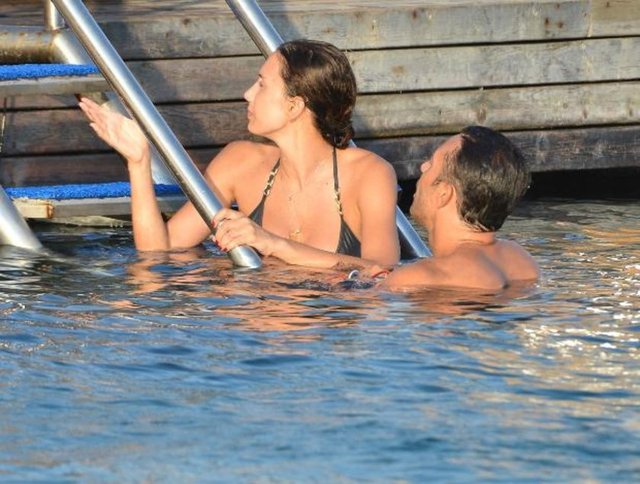 Mustafa ve Emina Sandal, Bodrum tatillerine devam ediyor. -  -