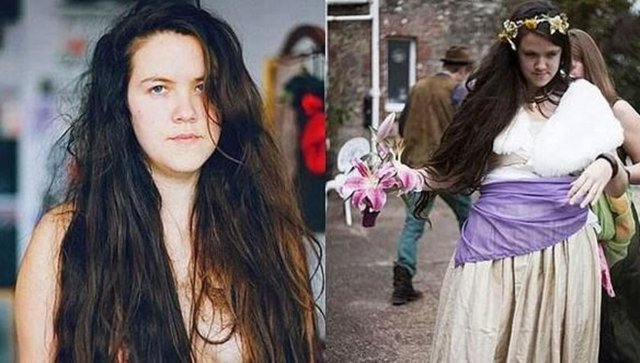 Kendisiyle evlenen kadın  -