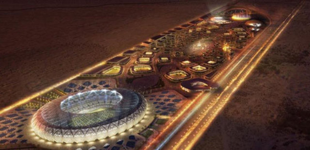 Suudi Arabistan Kralı Abdullah'ın Cidde'de inşaa ettiği stat görenleri kendine adeta hayran bırakıyor...