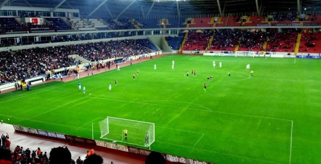 Mersin'e yapılan yeni stadyum