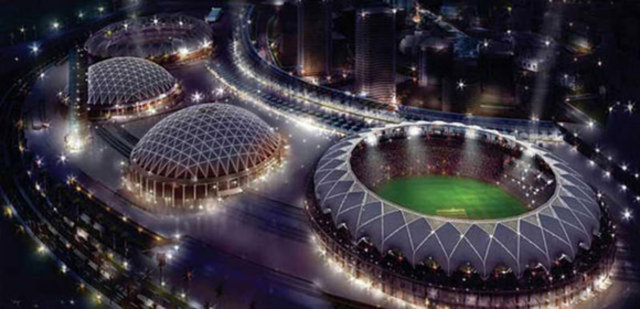 Suudi Arabistan'da projesi 2009'da onaylanan ve çatısı mücevhere benzetildiği için "Çölün Mücevheri" adı verilen Kral Abdullah Stadı açıldı.