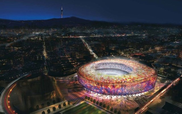 Barcelona - Camp Nou  - 2017 Mayıs ayında başlayacak inşaatın 2021 Şubatı'nda biteceği belirtildi. Yenileme çalışmalarının sonrasında kapasitenin 105 bine yükseleceği kaydedildi.