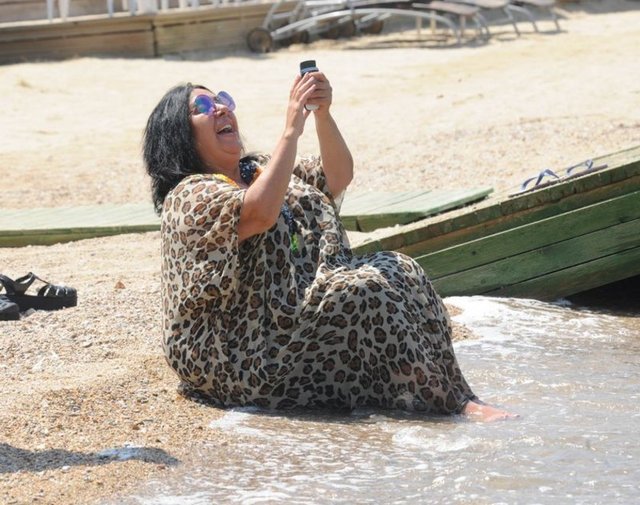 Yerlitaş'ın, "Sen benden daha kilolusun" demesi ünlü şarkıcıyı çılgına çevirdi.