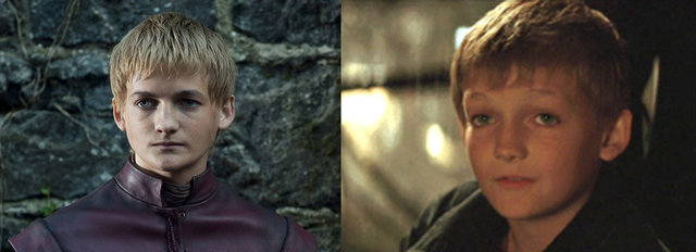 Kral Joffrey Baratheon yani Jack Gleeson, Batman filminde küçük bir çocuğu canlandırmıştı.