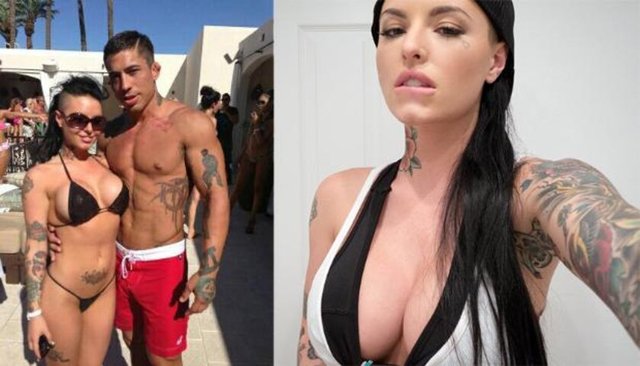 Eski sevgilisi tarafından dövülen dünyaca ünlü porno yıldızı Christy Mack, iyileşmeye başladı.