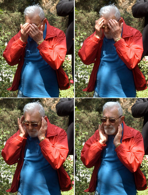 Trakya Üniversitesi Beşiktaşlılar Topluluğu'nun düzenlediği Geleceğe Bakış Toplantısı'na katılan Süleyman Seba, öğrencilerin yaptığı tezahüratlara eşlik ederken... -  - 22/05/2007