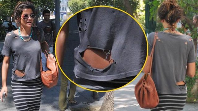 Berrak Tüzünataç, önceki gün Bebek'te görüntülendi. -