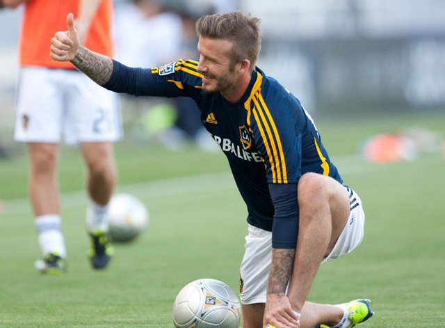 David Beckham – Bacakları  - 70 milyon dolar