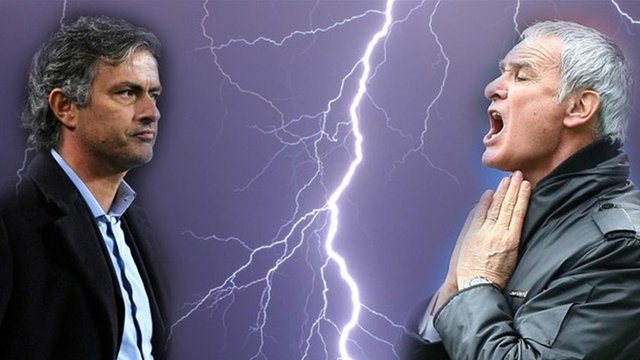 Jose Mourinho: - Claudio Ranieri için: "İngiltere'de kaldı... Sadece günaydın ve iyi günler demeyi öğrendi. Başka kelime öğrenemedi"