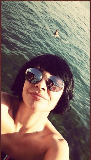 Güzel sunucu Evrim Akın'ın Instagram pozları