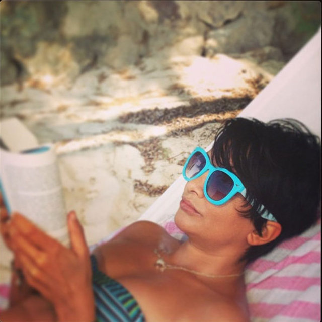 Güzel sunucu Evrim Akın'ın Instagram pozları