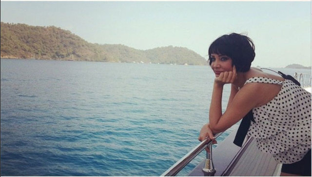 Güzel sunucu Evrim Akın'ın Instagram pozları