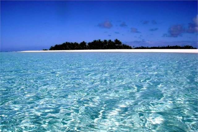 Aitutaki Lagoon Cook Adaları, Güney Pasifik