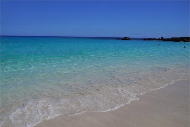 Manini'owali Plajı (Kua Bay) Hawaii, ABD