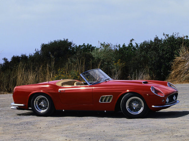 6. 1961 Ferrari 250 GT SWB California Spider - $18,500,000