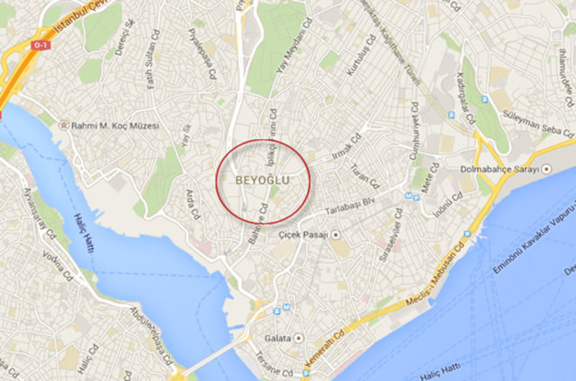 BEYOĞLU - Nüfus: 234,964 - Tahmini ölü sayısı: 2,956 - Tahmini ölüm oranı: %1.3 - Tahmini ağır yaralı sayısı: 4,914 - Tahmini ağır yaralı oranı: %2.1