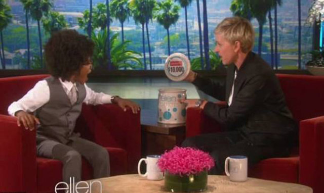 Şimdi 10 yaşında olan bu küçük imparator, haber kanallarına hatta Ellen Degeneres Şov'a konuk olacak kadar başarı sağladı.