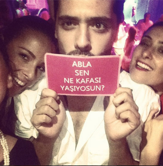 İşte Rutkay'ın Instagram'dan paylaştığı o kareler...