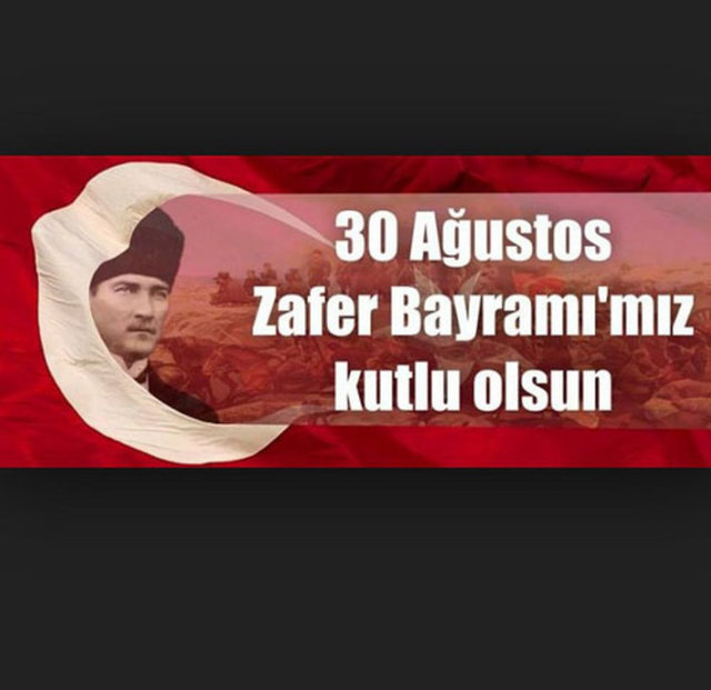 DEMET AKALIN -  - Zafer bayramımız kutlu olsun