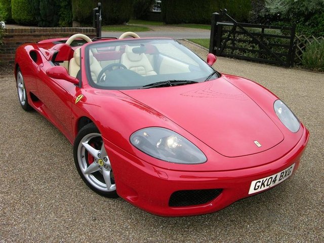 Lionel Messi - Ferrari 360 Spider