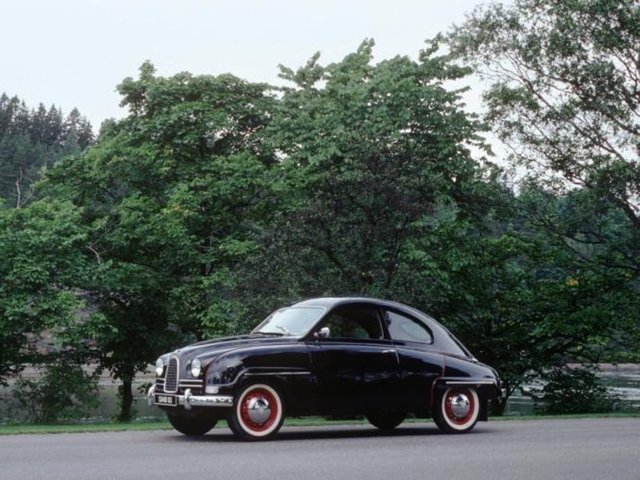 Saab 92'nin yerine 1955'te yollara çıktı. 748 cc, 3 silindirli motora sahipti.