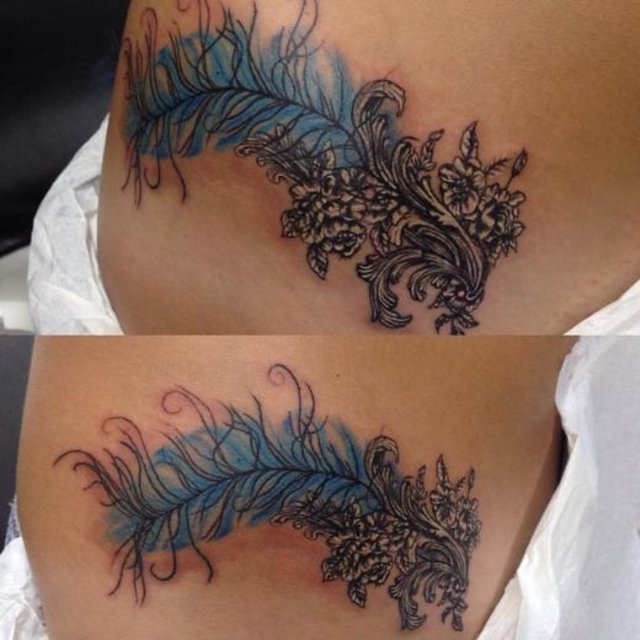 Düğünden kısa bir süre önce Ro Rof Rose isimli dövme sanatçısına vücudundaki Düzyatan'a ait vampir ısırığı dövmesini değiştiren Özpirinçci, onun üzerine kuş tüyü ve çiçeklerden oluşan yeni bir desen yaptırdı.  -