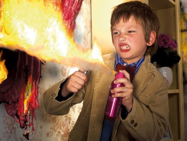 İşte çocukların ne kadar korkunç olabileceklerinin işareti fotoğraflar...  -