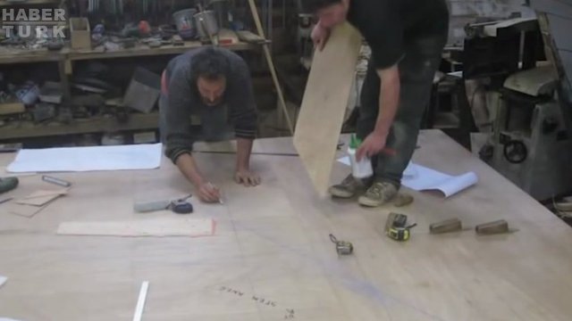 İşte kare kare bir geminin yapım aşamaları...