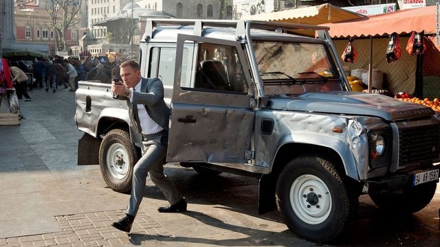 Land Rover Defender, Skyfall, 2012
