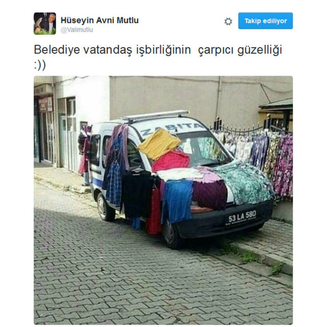 Hüseyin Avni Mutlu'nun Twitter'daki adresinden yaptığı yaplaşım yine sosyal medyada dikkat çekti.