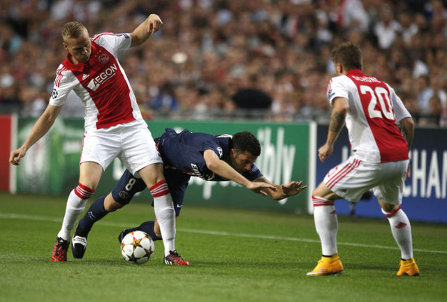 Hollanda ekibi Ajax sahasında güçlü kadrosuyla dikkat çeken PSG ile karşılaştı.