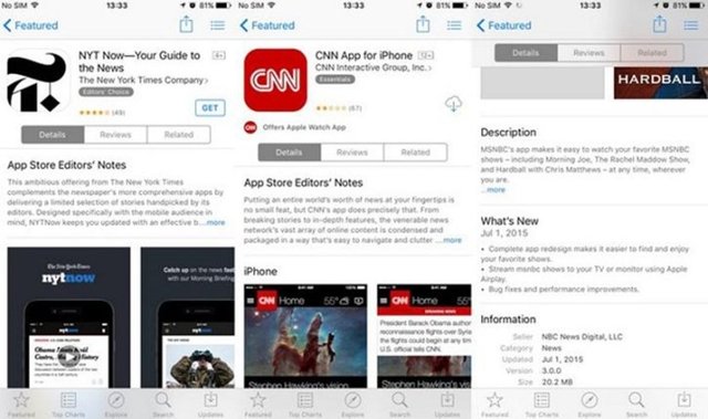 Erişebilirlik sekmesinden font değişimi yapılabiliyor olsa da, konu App Store olduğu zaman font değişimi yapmak mümkün değil. App Store'deki fontlar çok ufak olduğundan okumada sıkıntı çıkarabiliyor.