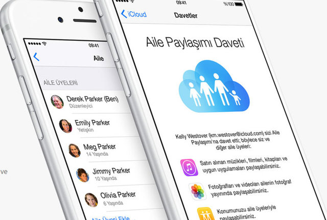 Aile için paylaşım özelliğiyle aileden 1 kişinin indirdiği uygulamayı aile üyeleri(6 kişi) para ödemeden indirebiliyor.