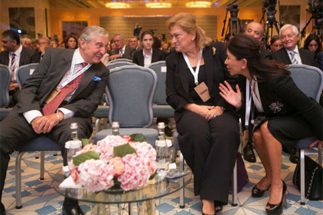 RAHMİ KOÇ, GÜLER SABANCI, SUZAN SABANCI DİNÇER