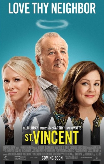 11-St. Vincent -  - Neyin nesidir?: Alkolik ve huysuz savaş gazisi St. Vincent, yan komşusunun çocuğuna bakıcılık yapmakla görevlendirilince olanlar olur…Bill Murray, Melissa McCarthy, Naomi Watts, Chris O'Dowd ve Terrence Howard'ın rol aldığı film