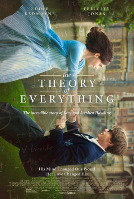 4-The Theory of Everything - Neyin nesidir?: ALS hastalığına yakalanan ünlü kuramsal fizikçi Stephen Hawking'in yıllara yayılan acıklı biyografisi, sezonun en çok ağlatacak filmi…