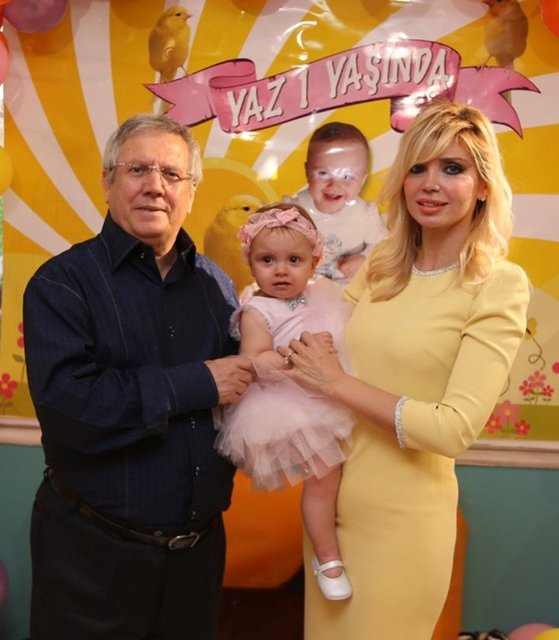 Fenerbahçe Başkanı Aziz Yıldırım ve eşi Gonca Yıldırım, kızları Yaz için doğum günü partisi düzenledi.