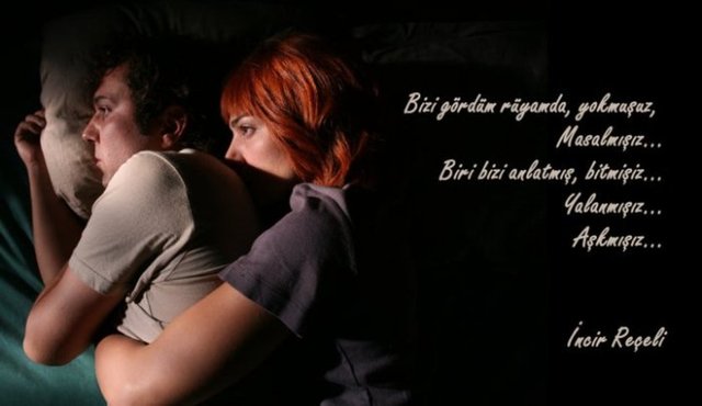 Fakat senaryoları sürekli yapımcılar tarafından geri çevrilen Metin, yine böyle bir olayın akşamında gittiği barda Duygu ile tanışır. Metin zil zurna sarhoş olan bu kıza evini açar,