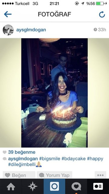 Ayşegül Melisa Doğan'ın Instagram pozları