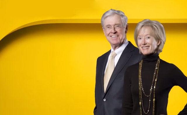 - Charles - Elizabeth Koch  - SERVETİ: 47.4 milyar dolar -