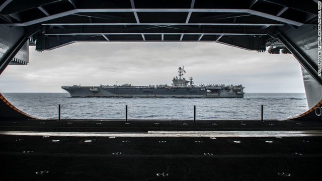 Donanmanın üretim programında bulunan üçüncü uçak gemisi USS Entreprise'ın ise 2018 yılında inşaasına başlanacağı belirtildi.