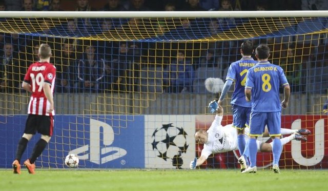 Gecenin sürpriz sonucuna BATE Borisov imza attı.