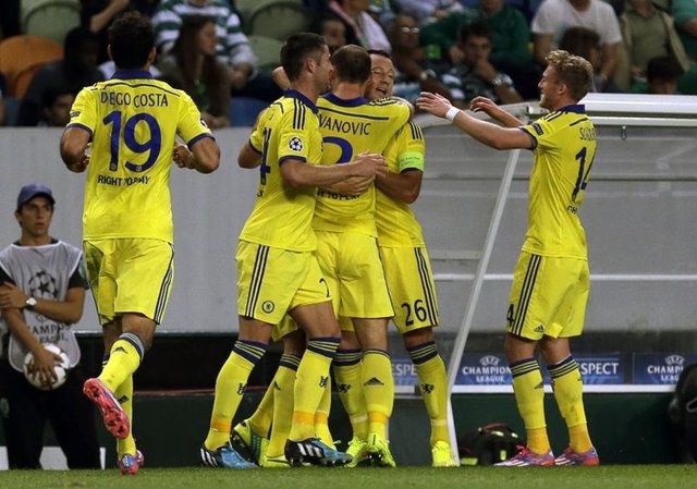 Bu skorla beraber Chelsea puanını dört yaparak zirvede yer aldı.