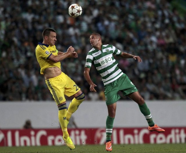 İlk maçında sahasında Schalke ile 1-1 berabere kalarak taraftarlarını üzüntüye boğan Chelsea deplasmanda Sporting Lisbon'a konuk oldu.