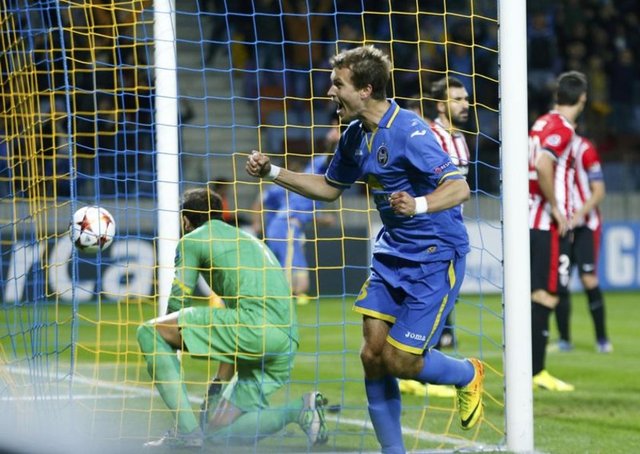 Beyaz Rusya temsilcisi BATE sahasında İspanyol ekibi Athletic Bilbao ile karşılaştı.