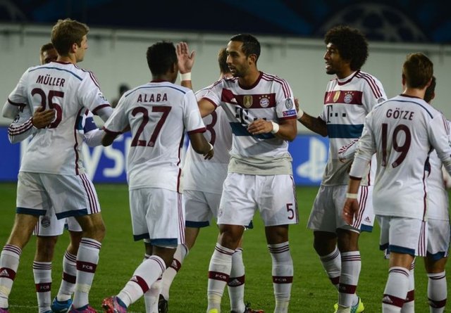 Şampiyonlar Ligi E Grubu maçında, ilk maçında Roma'dan fark yiyen CSKA ile Manchester City'i 1-0 ile geçen Bayern Münih karşılaştı.