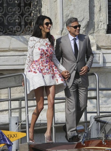 GEORGE CLOONEY - AMAL ALAMUDDIN