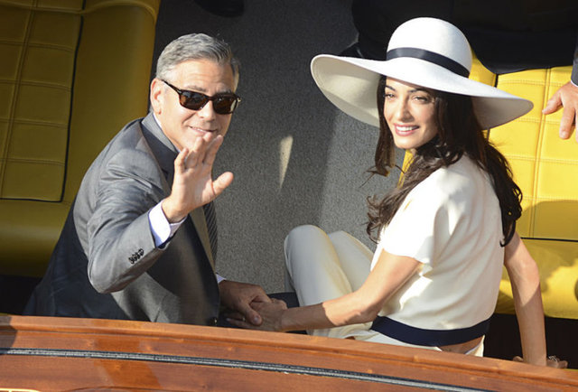 GEORGE CLOONEY - AMAL ALAMUDDIN