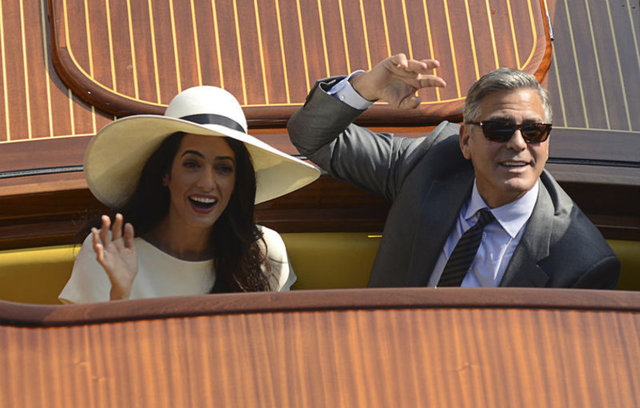 GEORGE CLOONEY - AMAL ALAMUDDIN
